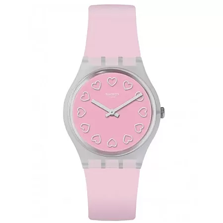 ΡΟΛΟΙ SWATCH GE273 SWATCH All Pink Pink Silicone Strap