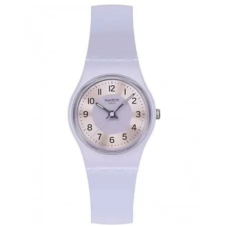 ΡΟΛΟΙ SWATCH  LV121 SWATCH Essentials Lilac Lightness Two Tone Silicone Strap