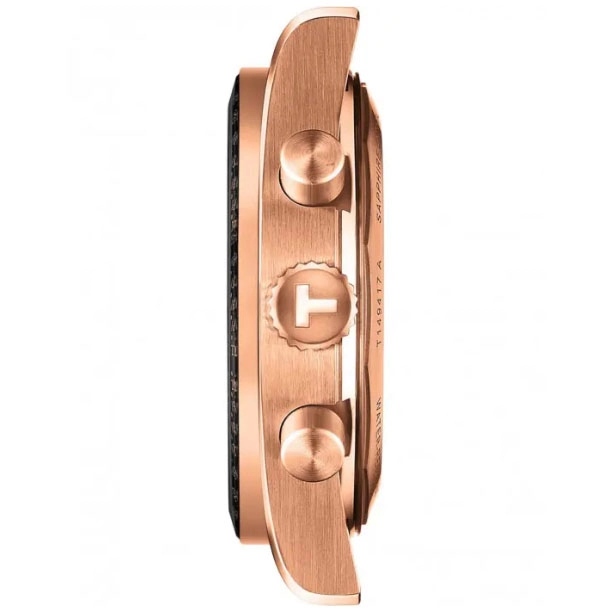ΡΟΛΟΙ TISSOT  T1494173305100 TISSOT PR516 Chronograph Rose Gold Stainless Steel Bracelet