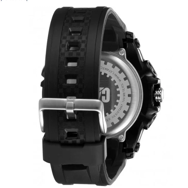 ΡΟΛΟΙ CATERPILLAR  LU16021721 CATERPILLAR P10 Black Synthetic Strap