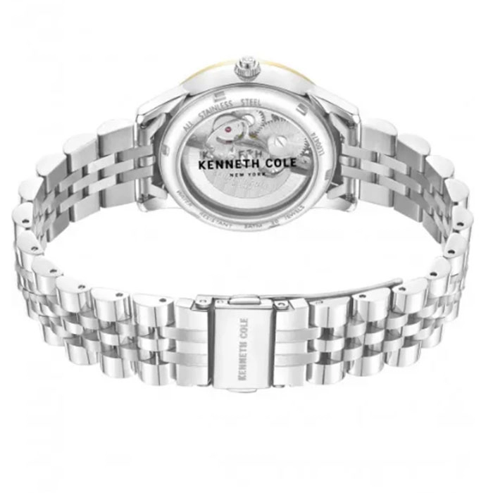 Ρολόι KENNETH COLE KCWLL0047403  KENNETH COLE Automatic Silver Stainless Steel Bracelet