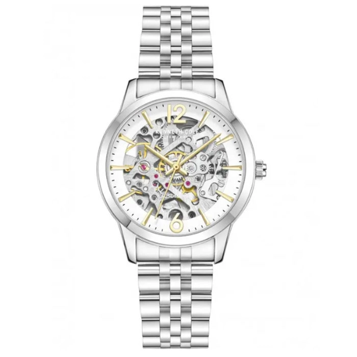 Ρολόι KENNETH COLE KCWLL0047401 KENNETH COLE Automatic Silver Stainless Steel Bracelet