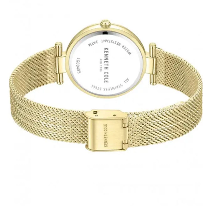 Ρολόι KENNETH COLE KCWLG0048503 KENNETH COLE Modern Classic Crystals Gold Stainless Steel Bracelet