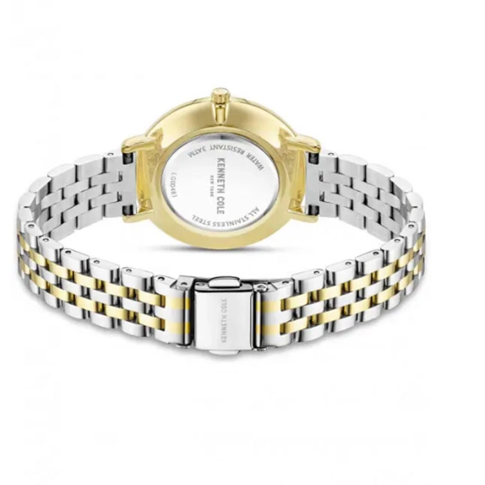 Ρολόι KENNETH COLE KCWLG0048104 KENNETH COLE Modern Classic Crystals Two Tone Stainless Steel Bracelet