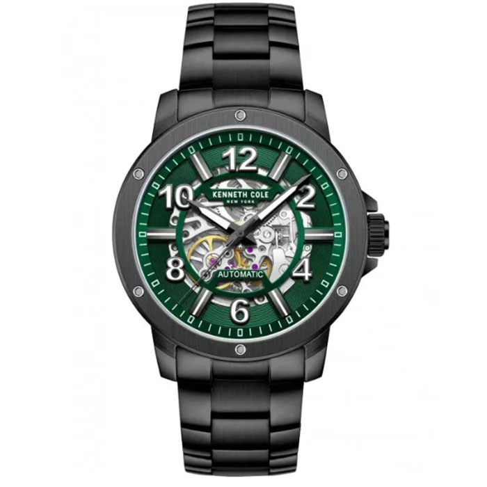 Ρολόι KENNETH COLE KCWGY0064001 KENNETH COLE Automatic Black Stainless Steel Bracelet