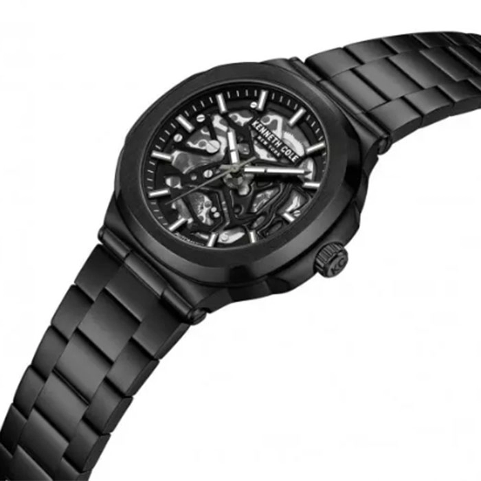 Ρολόι KENNETH COLE KCWGY0046202 KENNETH COLE Automatic Black Stainless Steel Bracelet