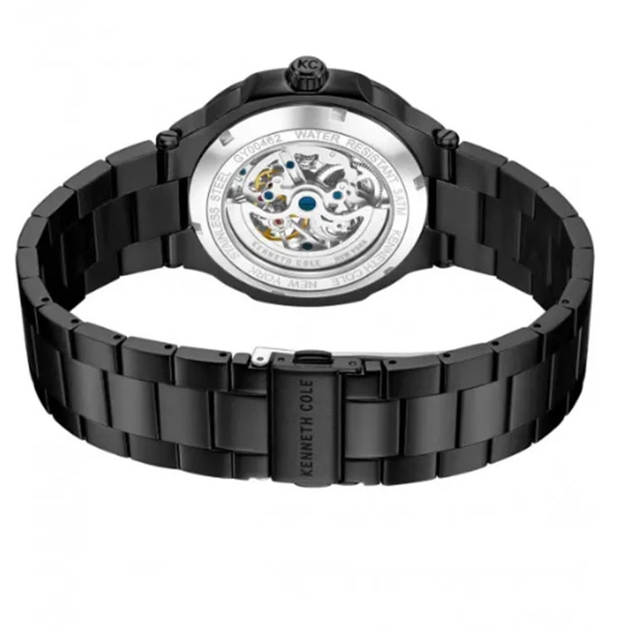 Ρολόι KENNETH COLE KCWGY0046202 KENNETH COLE Automatic Black Stainless Steel Bracelet
