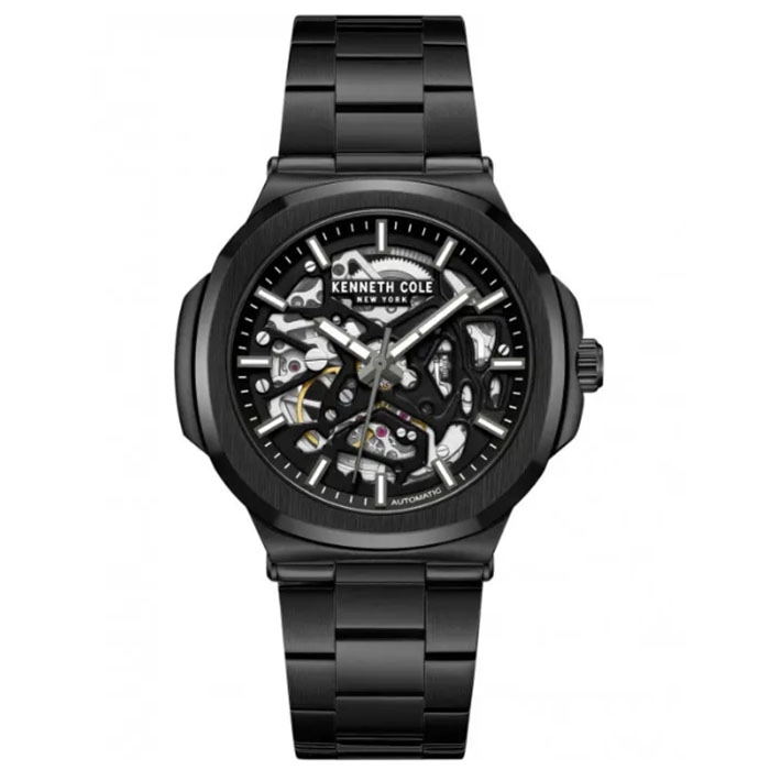 Ρολόι KENNETH COLE KCWGY0046202 KENNETH COLE Automatic Black Stainless Steel Bracelet