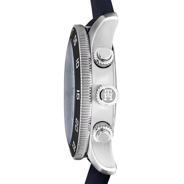 ΡΟΛΟΙ TOMMY HILFIGER 1792187 TOMMY HILFIGER Chronograph Blue Leather Strap