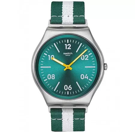 ΡΟΛΟΙ SWATCH   SS07S149 SWATCH Essentials Casual Stripe Multicolor Fabric Strap