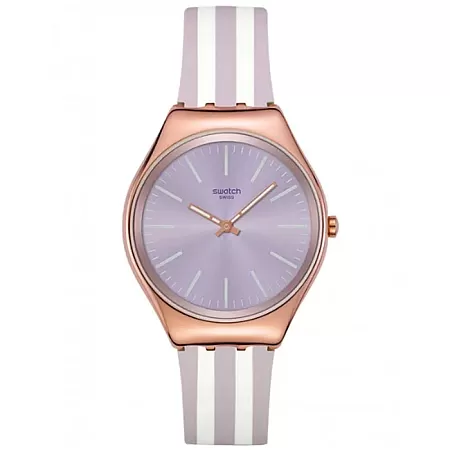 ΡΟΛΟΙ SWATCH  SYXG130  SWATCH Essentials Simply Beachy Two Tone Silicone Strap