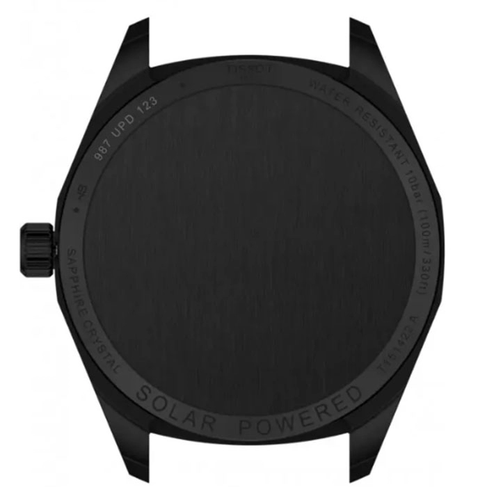 ΡΟΛΟΙ TISSOT  T1514223305100 TISSOT T-Classic PRC 100 Solar Black Stainless Steel Bracelet