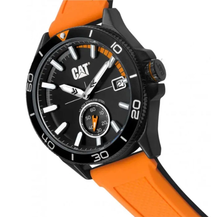 ΡΟΛΟΙ CATERPILLAR  QD16123123 CATERPILLAR Dome Orange Silicone Strap