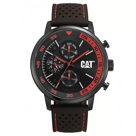 ΡΟΛΟΙ CATERPILLAR  AK16921128 CATERPILLAR Sail 1.2 Black Silicone Strap