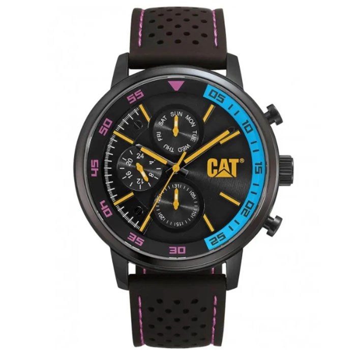 ΡΟΛΟΙ CATERPILLAR  AK16921120 CATERPILLAR Sail 1.2 Black Silicone Strap