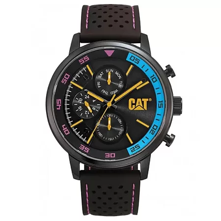 ΡΟΛΟΙ CATERPILLAR  AK16921120 CATERPILLAR Sail 1.2 Black Silicone Strap