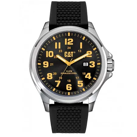 ΡΟΛΟΙ CATERPILLAR  PU14121117 CATERPILLAR Operator 1.2 Black Silicone Strap