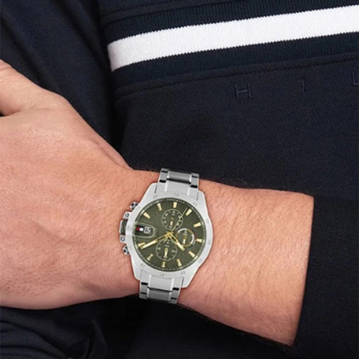 ΡΟΛΟΙ TOMMY HILFIGER 1792197 TOMMY HILFIGER Dressed Up Silver Stainless Steel Bracelet