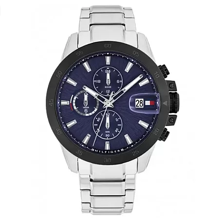 ΡΟΛΟΙ TOMMY HILFIGER 1792198 TOMMY HILFIGER Chronograph Silver Stainless Steel Bracelet