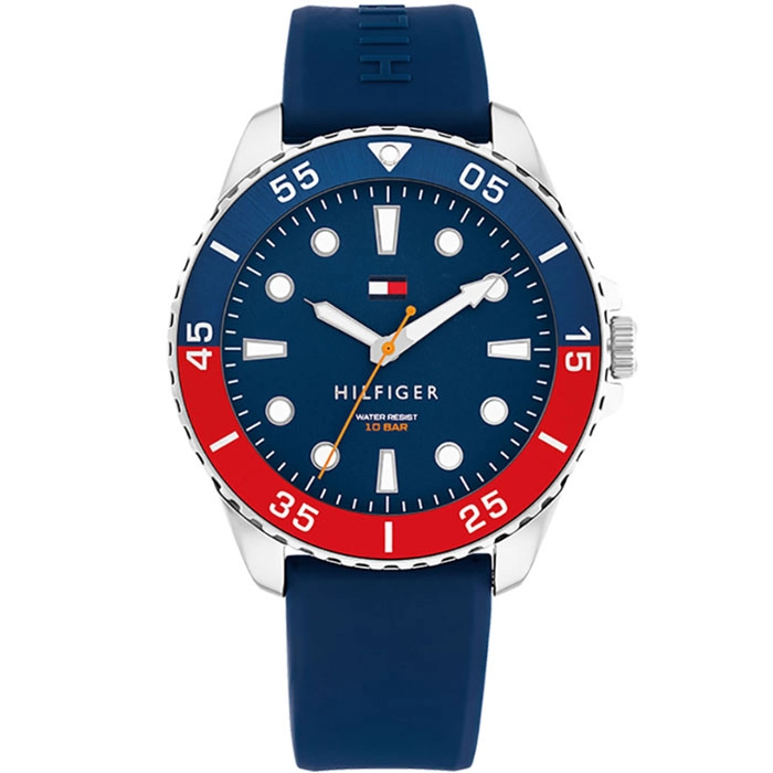 ΡΟΛΟΙ TOMMY HILFIGER 1792200 Tommy HILFIGER Oceanic Blue Silicone Strap