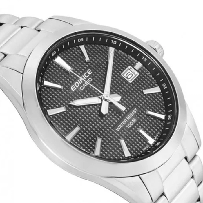 ΡΟΛΟΙ  CASIO  EFV-160D-1AVEF CASIO Edifice Silver Stainless Steel Bracelet