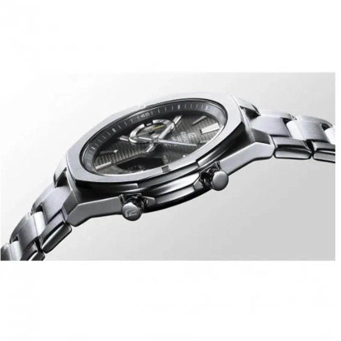 ΡΟΛΟΙ  CASIO    ECB-S10D-8AEF CASIO Edifice Smartwatch Chronograph Silver Stainless Steel Bracelet