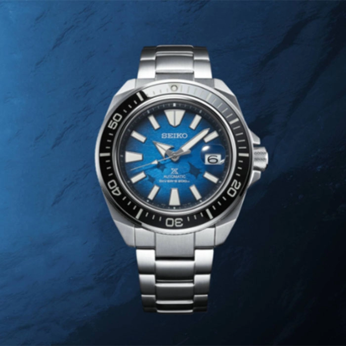 ΡΟΛΟΙ SEIKO SRPE33K1 SEIKO Prospex Divers Automatic Special Edition Silver Stainless Steel Bracelet