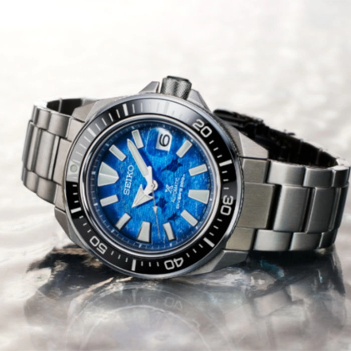 ΡΟΛΟΙ SEIKO SRPE33K1 SEIKO Prospex Divers Automatic Special Edition Silver Stainless Steel Bracelet