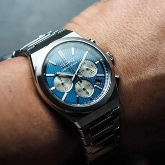 ΡΟΛΟΙ SEIKO SSB453P1 SEIKO Conceptual Chronograph Silver Stainless Steel Bracelet