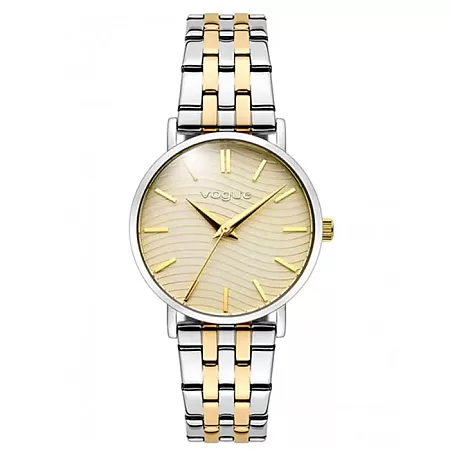 ΡΟΛΟΙ VOGUE   2020616162 VOGUE Nicole Two Tone Stainless Steel Bracelet
