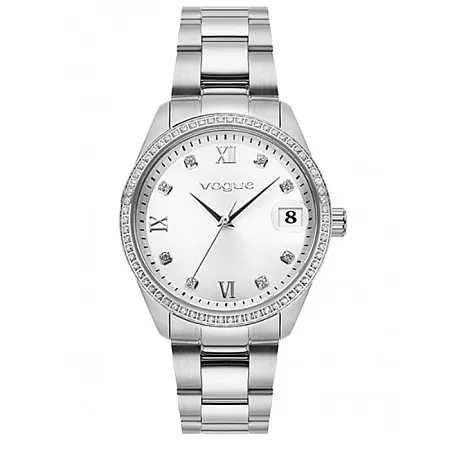 ΡΟΛΟΙ VOGUE  2020614184 VOGUE Reina Crystals Silver Stainless Steel Bracelet