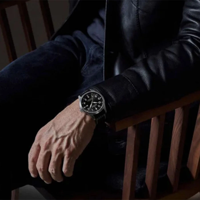 ΡΟΛΟΙ FESTINA  F20151/4  FESTINA Swiss Made Automatic Black Leather Strap