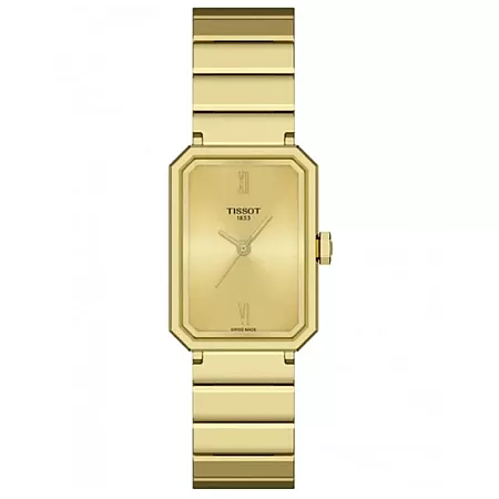 ΡΟΛΟΙ TISSOT  T1601103302300 TISSOT SRV Gold Stainless Steel Bracelet