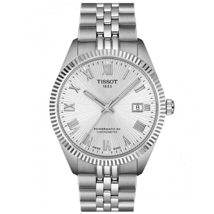 ΡΟΛΟΙ TISSOT  T1564081103300 TISSOT Ballade Powermatic 80 COSC Silver Stainless Steel Bracelet