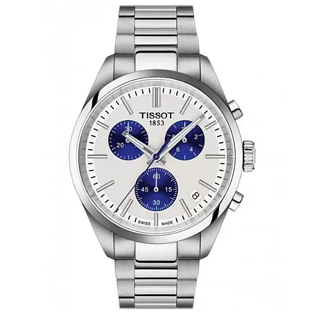 ΡΟΛΟΙ TISSOT  T1504171101100 TISSOT T-Classic PR 100 Chronograph Silver Stainless Steel Bracelet