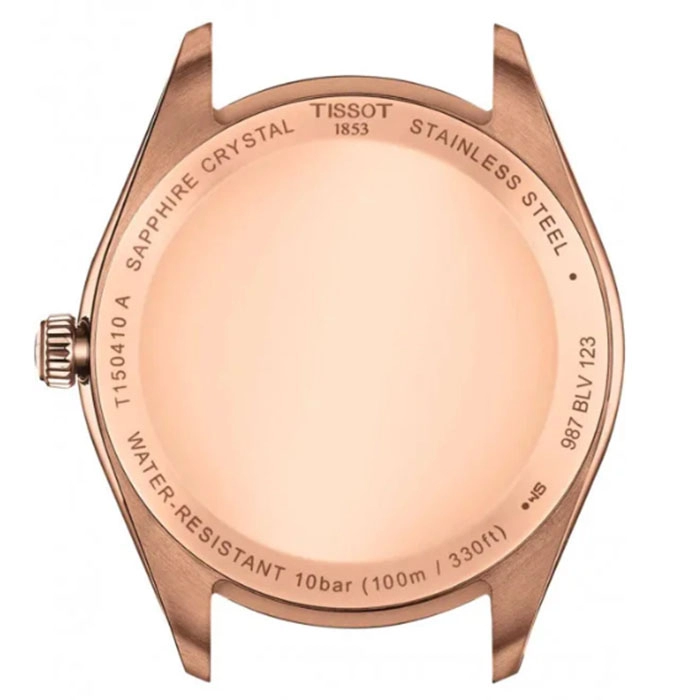 ΡΟΛΟΙ TISSOT  T1504103305100 TISSOT T-Classic PR 100 Rose Gold Stainless Steel Bracelet