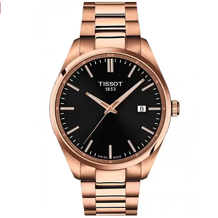 ΡΟΛΟΙ TISSOT  T1504103305100 TISSOT T-Classic PR 100 Rose Gold Stainless Steel Bracelet