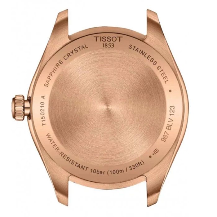 ΡΟΛΟΙ TISSOT  T1502103311100 TISSOT T-Classic PR 100 Rose Gold Stainless Steel Bracelet