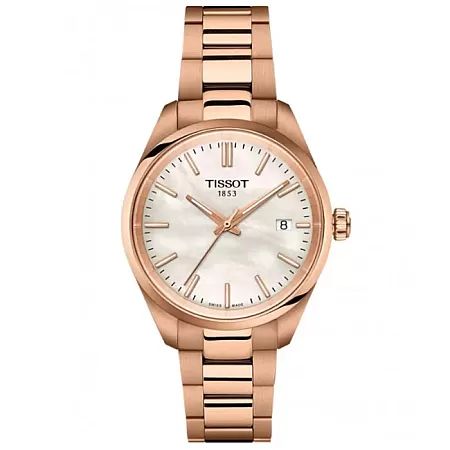 ΡΟΛΟΙ TISSOT  T1502103311100 TISSOT T-Classic PR 100 Rose Gold Stainless Steel Bracelet