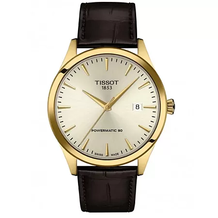 ΡΟΛΟΙ TISSOT  T1584073626100 TISSOT Classic Dream Powermatic 80 Brown Leather Strap