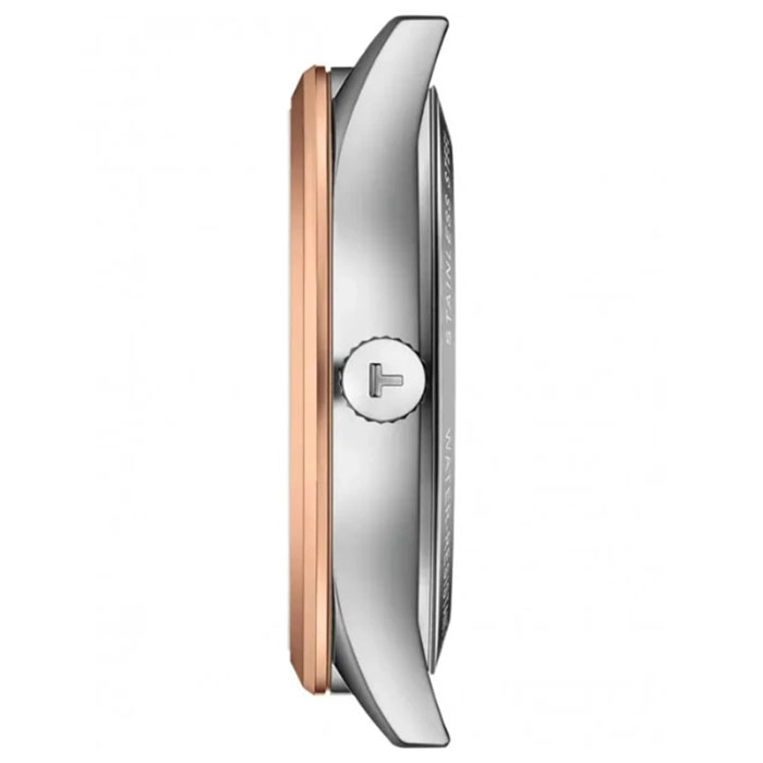 ΡΟΛΟΙ TISSOT  T1584072203101 TISSOT Classic Dream Powermatic 80 Two Tone Stainless Steel Bracelet