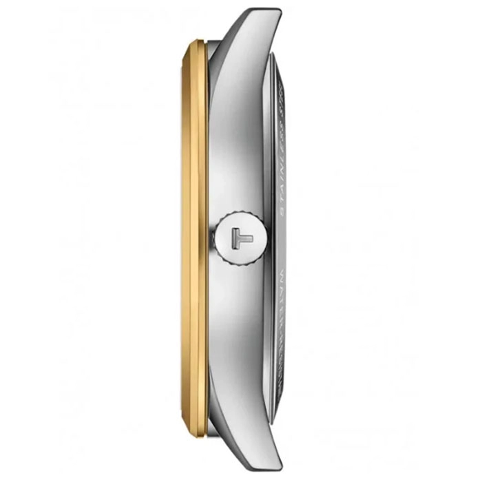 ΡΟΛΟΙ TISSOT  T1584072203100 TISSOT Classic Dream Powermatic 80 Two Tone Stainless Steel Bracelet