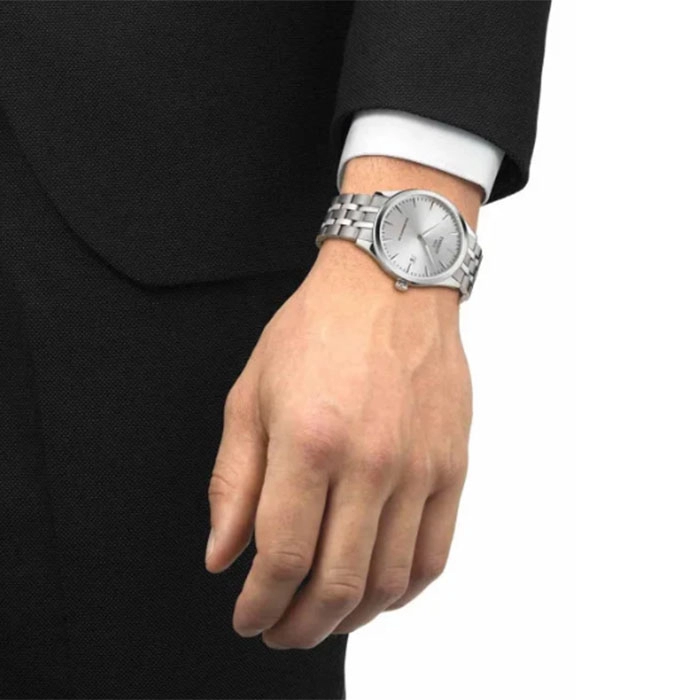 ΡΟΛΟΙ TISSOT  T1584071103100 TISSOT Classic Dream Powermatic 80 Silver Stainless Steel Bracelet