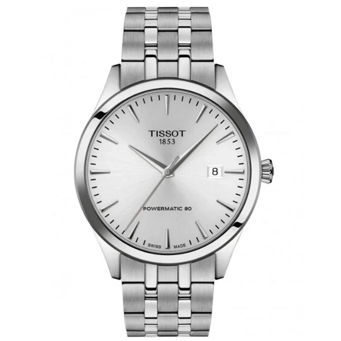 ΡΟΛΟΙ TISSOT  T1584071103100 TISSOT Classic Dream Powermatic 80 Silver Stainless Steel Bracelet