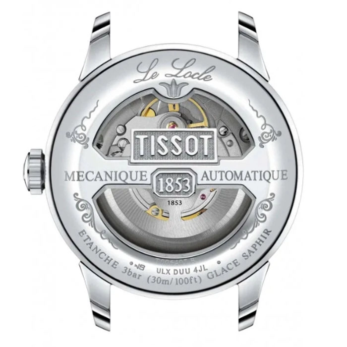 ΡΟΛΟΙ TISSOT  T0064071604300 TISSOT Classic Traditional Le Locle Powermatic 80 Blue Leather Strap