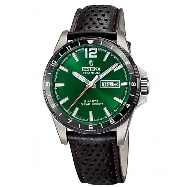 ΡΟΛΟΙ FESTINA   F20699/3 FESTINA Black Leather Strap