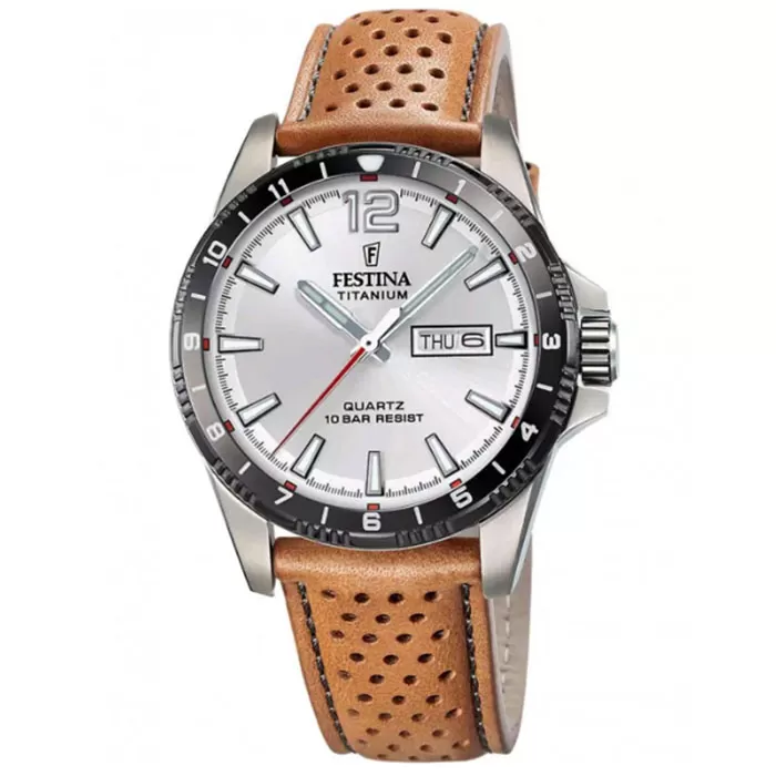 ΡΟΛΟΙ FESTINA  F20699/1 FESTINA Brown Leather Strap