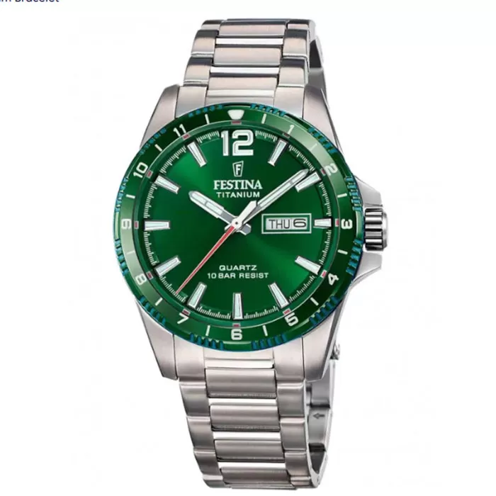 ΡΟΛΟΙ FESTINA   F20698/3 FESTINA Silver Titanium Bracelet