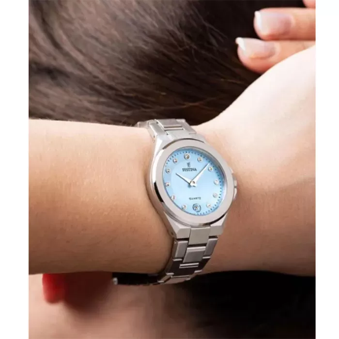 ΡΟΛΟΙ FESTINA  F20700/3  FESTINA Mademoiselle Crystals Silver Stainless Steel Bracelet