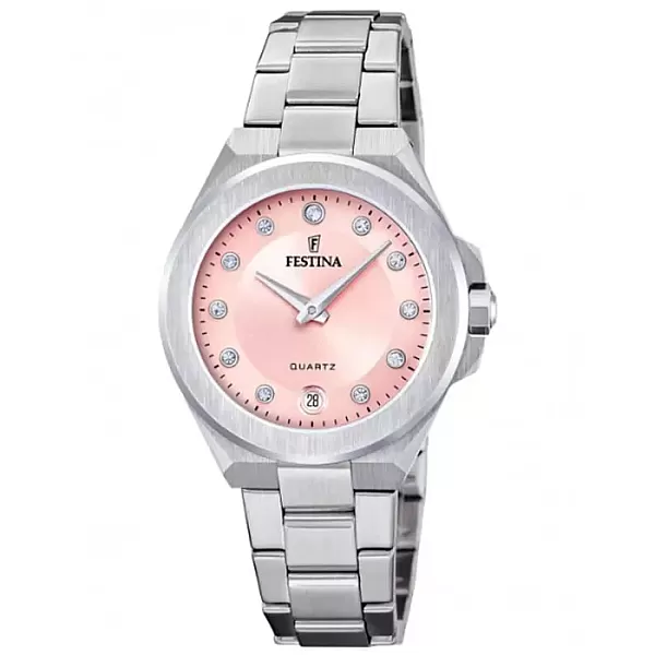ΡΟΛΟΙ FESTINA  F20700/2  FESTINA Mademoiselle Crystals Silver Stainless Steel Bracelet